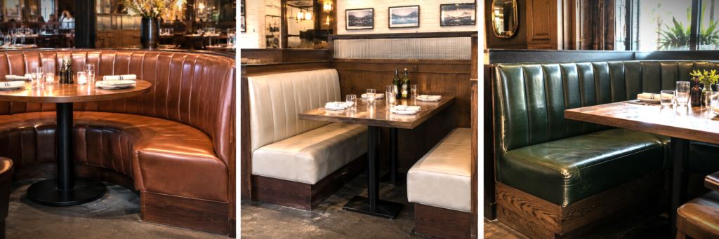Restaurant booth